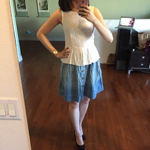 H&M peplum top