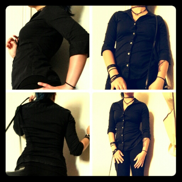 Banana republic black shirt