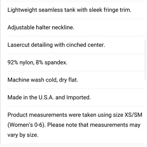 Free People Fringe Halter Crop Top - Picture 3 of 3