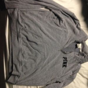 Pink grey sweatshirt