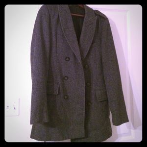 Polyester/Wool Pea Coat