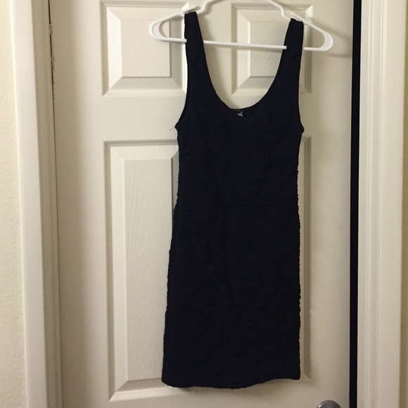 Black cocktail dress