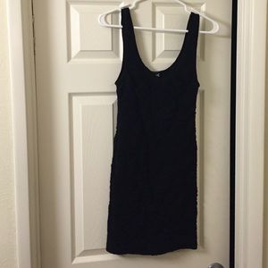 Black cocktail dress