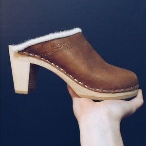 Magba tan clogs size 37