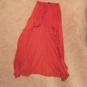 High low skirt