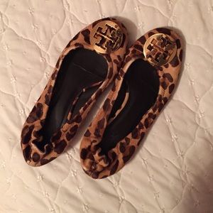 Cheetah Tory Burch flats