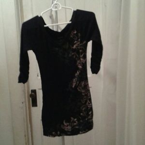 Express dress with designs