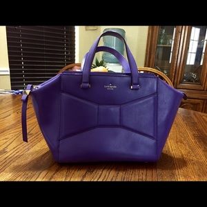 Kate Spade large purple Beau