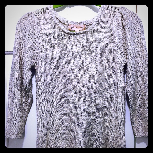 Philosophy sweater shirt