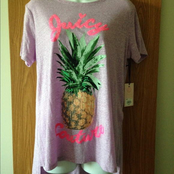 Juicy Courure Pink Pineapple Tee