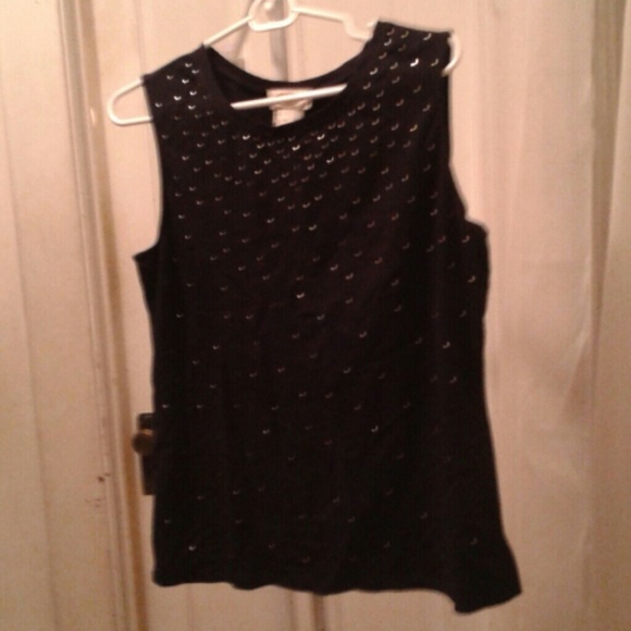 Sparkly tank top