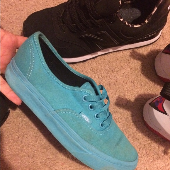 Blue vans 6 in mens