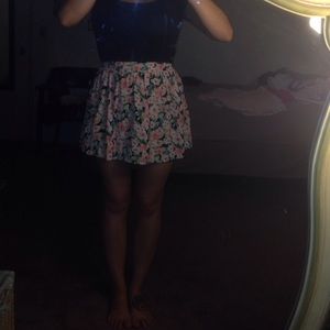 Floral skirt