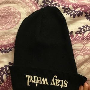 STAY WEIRD BEANIE