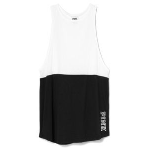 🚨 VS Pink Reverse Racerback Tank