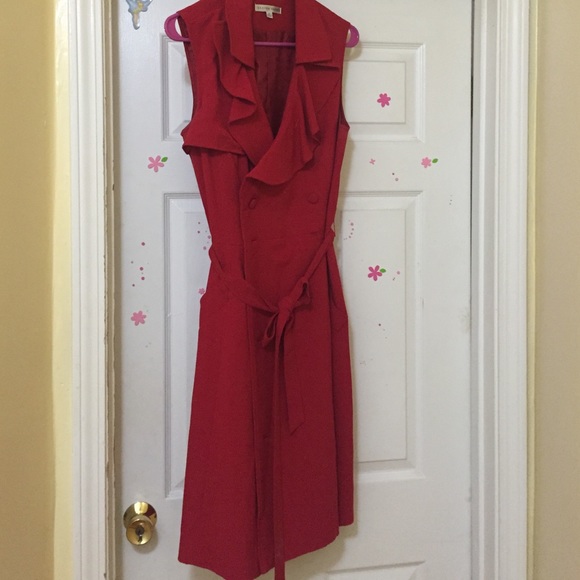 Red dress