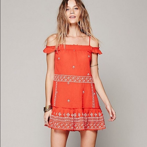 Free People Ironworks Flounce Dress