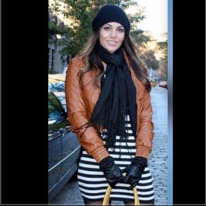 Camel/Brown Leather Jacket