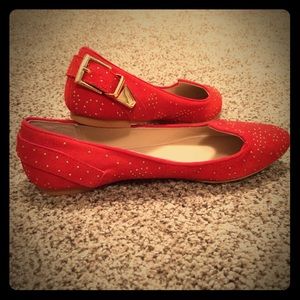 Red flats from Shoemint