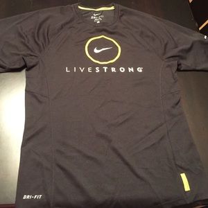 NWOT Nike Dri-Fit LIVESTRONG shirt Size S