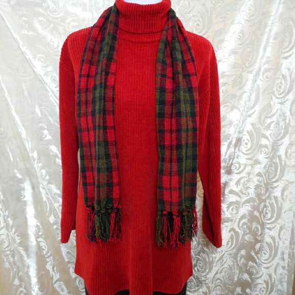 RALPH LAUREN Turtle Neck Tunic Sweater