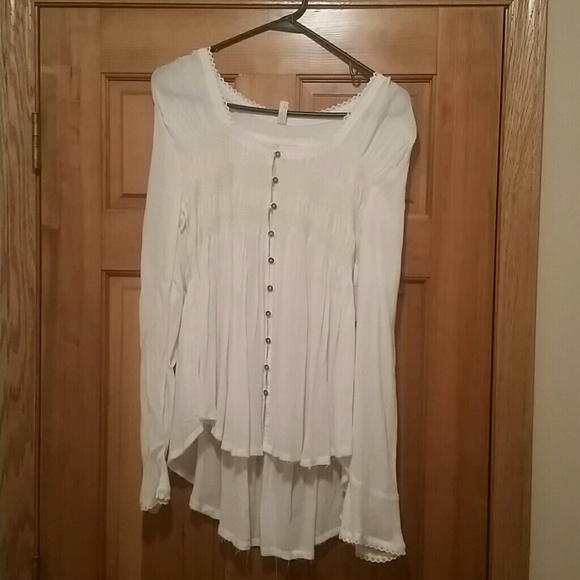 Free People "Smocked Top"