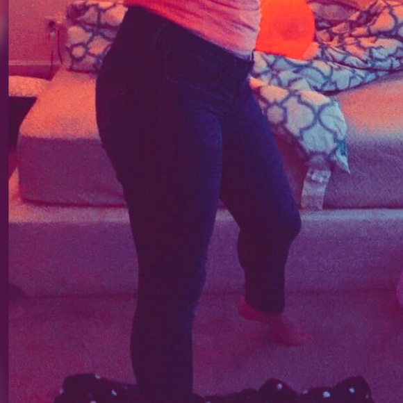 Low rise Hollister Jean leggings