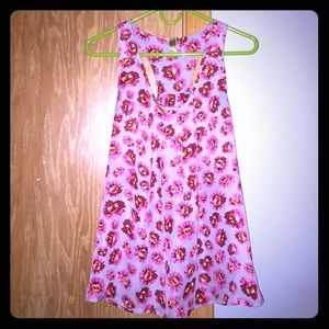Francesca's floral tank top