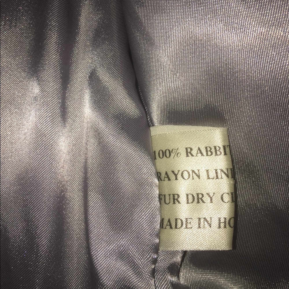Vintage Rabbit Fur Jacket - Picture 7 of 8