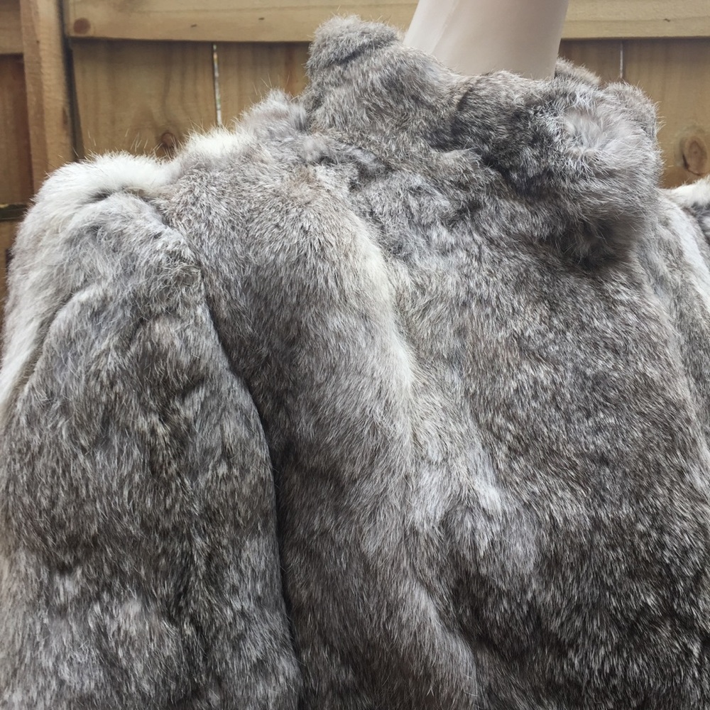 Vintage Rabbit Fur Jacket - Picture 2 of 8