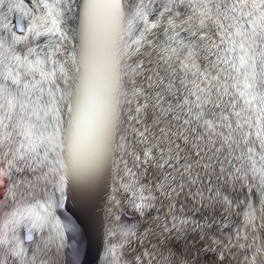 Vintage Rabbit Fur Jacket - Picture 5 of 8