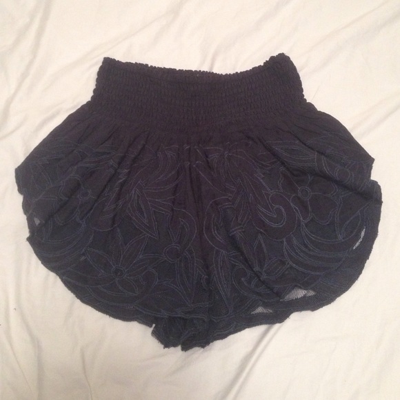 Free People Kadek Textured Shorts