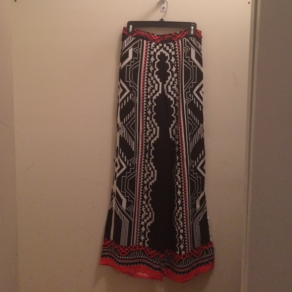 SOLD Wide leg cotton pants