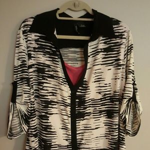 New Direction 3/4 sleeve top