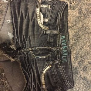 Jean shorts!