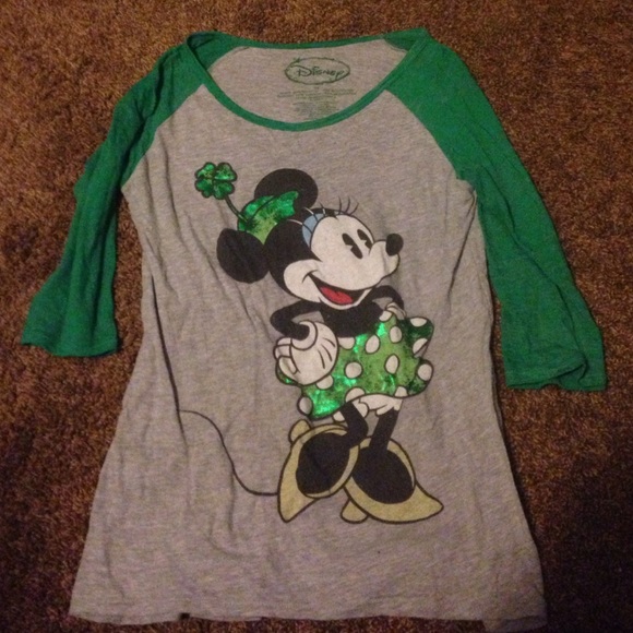 Minnie Mouse St Patricks day shirt