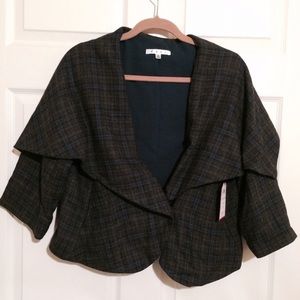 Plaid Court Jacket- CABI