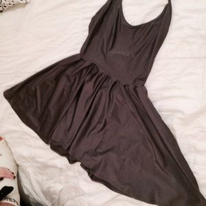 Grey/Silver halter dress
