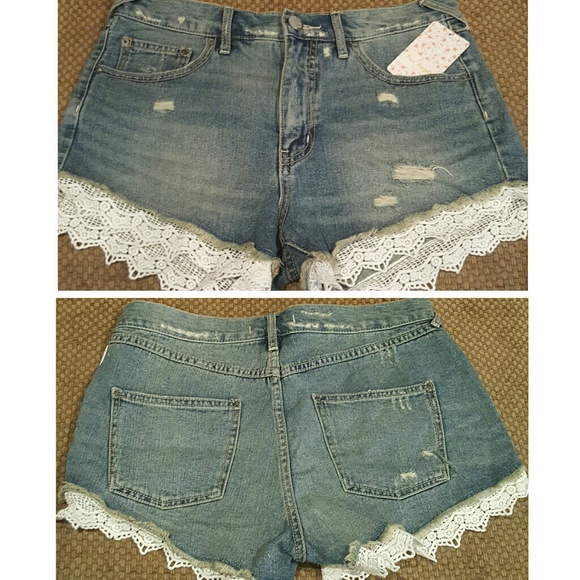 Free People Lacey Cutoff Shorts - Picture 2 of 4