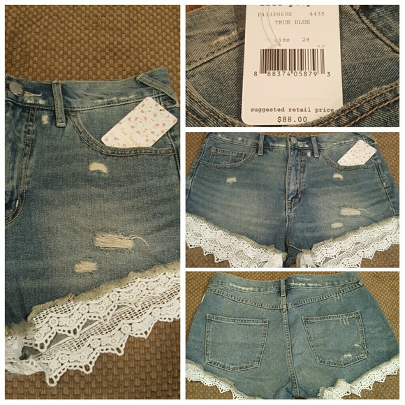 Free People Lacey Cutoff Shorts - Picture 3 of 4