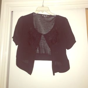Pretty angel cropped cardigan