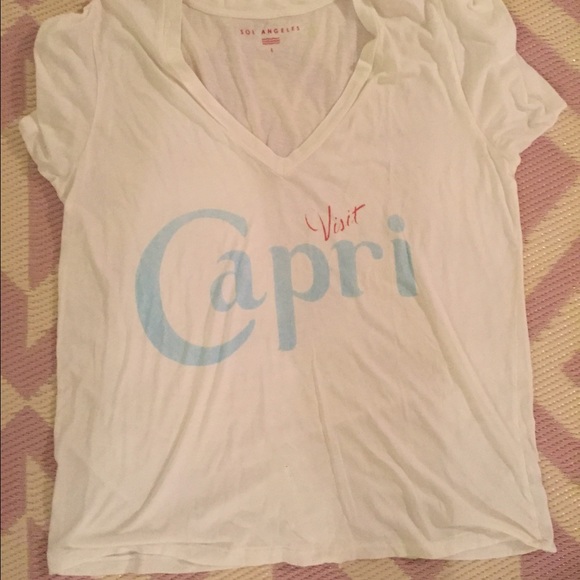 Cute Loose White Tee