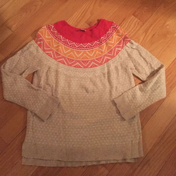 GAP fairisle sweater