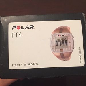 Polar Heart Rate Monitor Watch - Light Pink