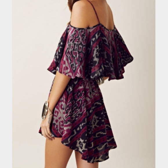 Indah Flounce Mini Dress Size M