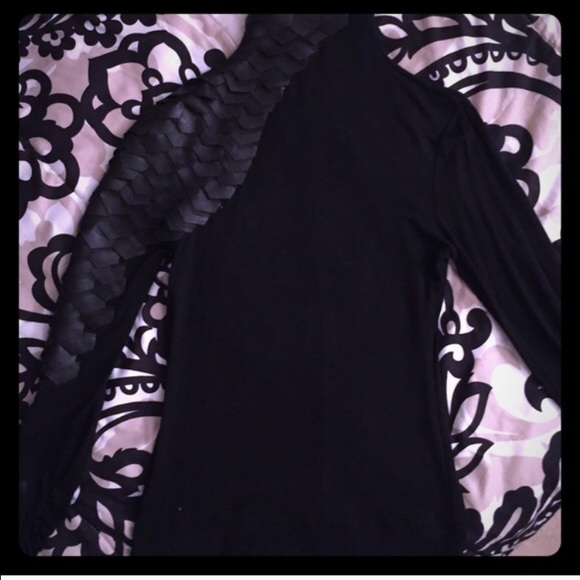 Black mock turtleneck