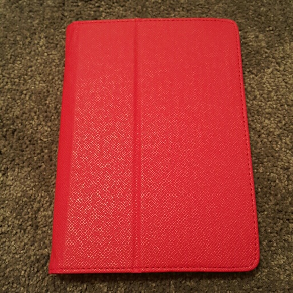 Red Leather 7" Tablet Cover - BRAND NEW