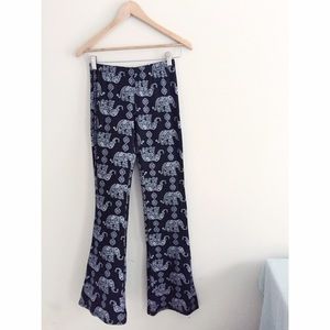 Black festival pants