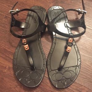 Coach Jelly Sandals