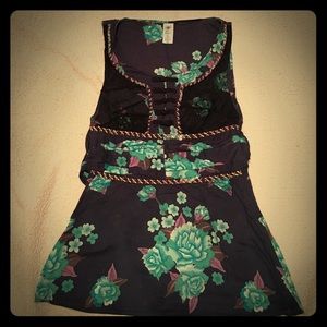 🌺Free People floral top🌺